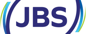 Logo da JBS, uma das clientes da Currais Itabira.